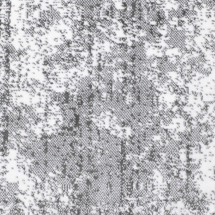 Fresh Washable Grey & White Distressed Rug - 2'0\" x 6'7\"