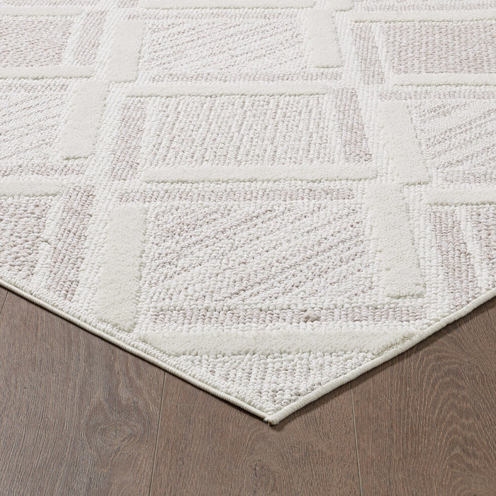 Knox Moroccan Beige Area Rug - 5'3\" x 7'7\"