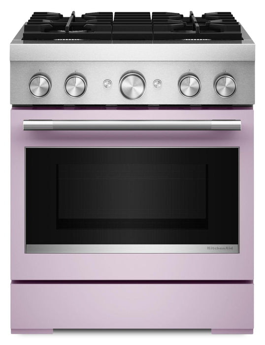KitchenAid 4.1 Cu. Ft. Dual Fuel Range with No Preheat Air Fry Mode – Wildflower - KFDS930SWF