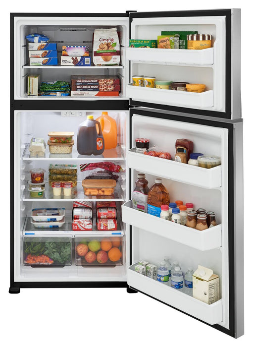Frigidaire 30” 20 Cu. Ft. Top Freezer Refrigerator – Stainless Steel - FFHT2022AS