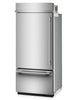 KitchenAid 36" 20.8 Cu. Ft. Built-In Bottom Mount Refrigerator - PrintShield Stainless Steel -KBBL336SPS | Réfrigérateur encastré KitchenAid de 20,8 pi³ et de 36 po à congélateur inférieur - acier inoxydable PrintShieldMC - KBBL336SPS