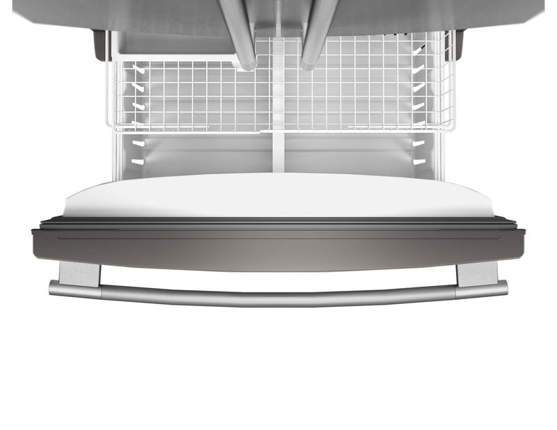 KitchenAid 36\" 25 Cu. Ft. French Door Refrigerator with Internal Water Dispenser - KRFF136SPS