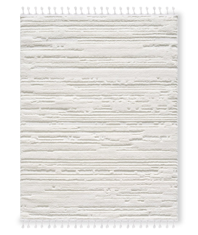 Cream Rug Area Abstract Riley Cream Abstract Area Rug - 6'3