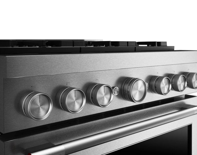 KitchenAid 36\" 5.1 Cu. Ft. Gas Range with No Preheat Air Fry Mode - Stainless Steel - KFGS936SSS