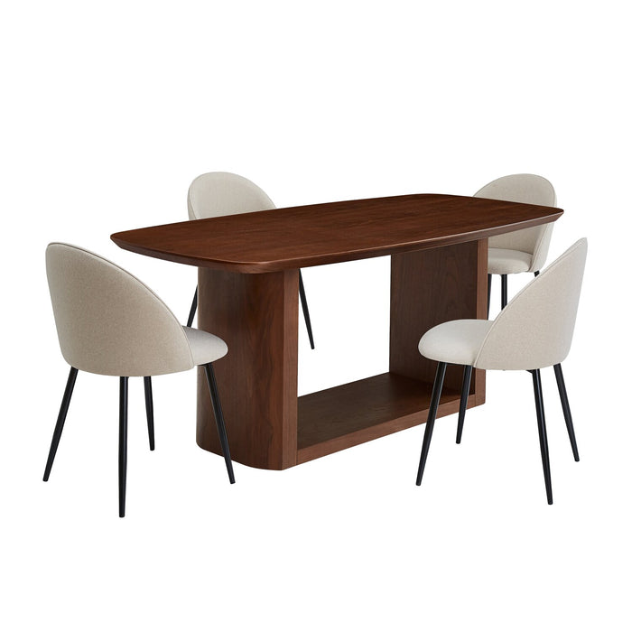 Asha Dining Chair - Taupe