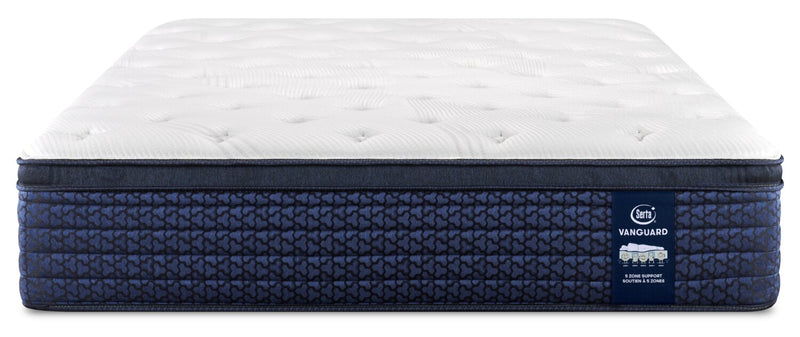 Serta Vanguard Stonebridge Eurotop Medium Queen Mattress 