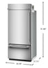KitchenAid 36" 20.8 Cu. Ft. Built-In Bottom Mount Refrigerator - PrintShield Stainless Steel -KBBL336SPS | Réfrigérateur encastré KitchenAid de 20,8 pi³ et de 36 po à congélateur inférieur - acier inoxydable PrintShieldMC - KBBL336SPS