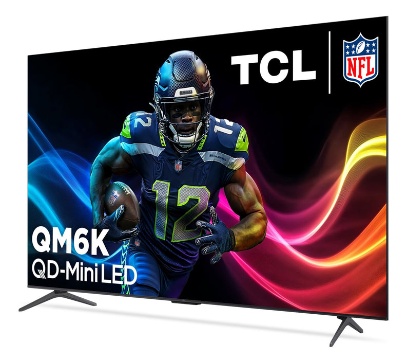 TCL 75\" QM61K Series QD-Mini LED QLED 4K UHD Smart Google TV (75QM61K)
