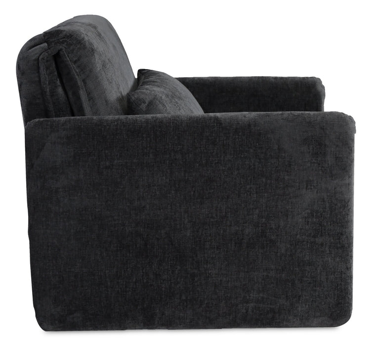 Dawn 42\" Chenille Fabric Sleeper Chair - Grey