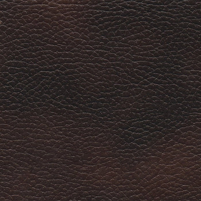 Leo 6-Piece Genuine Leather Reclining Sectional with Storage Console and Dual Cupholders - Walnut Brown