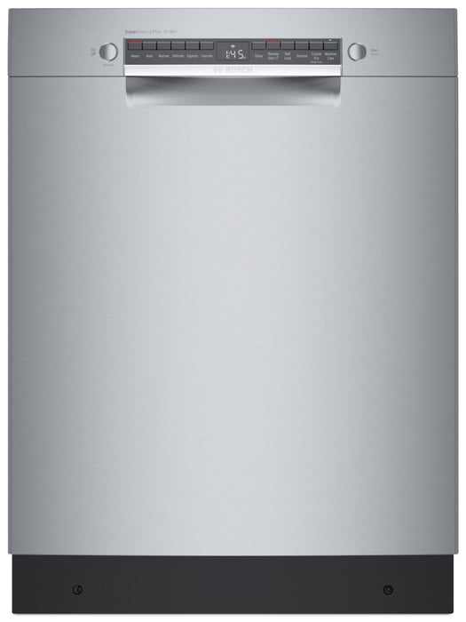 Bosch 800 Series Smart Front-Control Dishwasher with CrystalDry™ and Third Rack - SGE78C55UC 