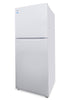 Danby 23.44” 11 Cu. Ft. Apartment Size Top Mount Refrigerator - White - DFF116B2WDBR | Réfrigérateur Danby de format appartement de 11 pi3 et de 23,44 po à congélateur supérieur - blanc - DFF116B2WDBR