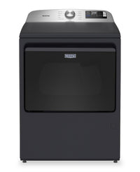 Maytag 7.4 Cu. Ft. Top Load Electric Dryer - Midnight Steel - YMED6205RF 