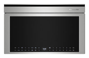 KitchenAid 1.1 Cu. Ft. Built-In Convection Microwave with Air Fry - PrintShield Stainless Steel - YKMBT730SPS