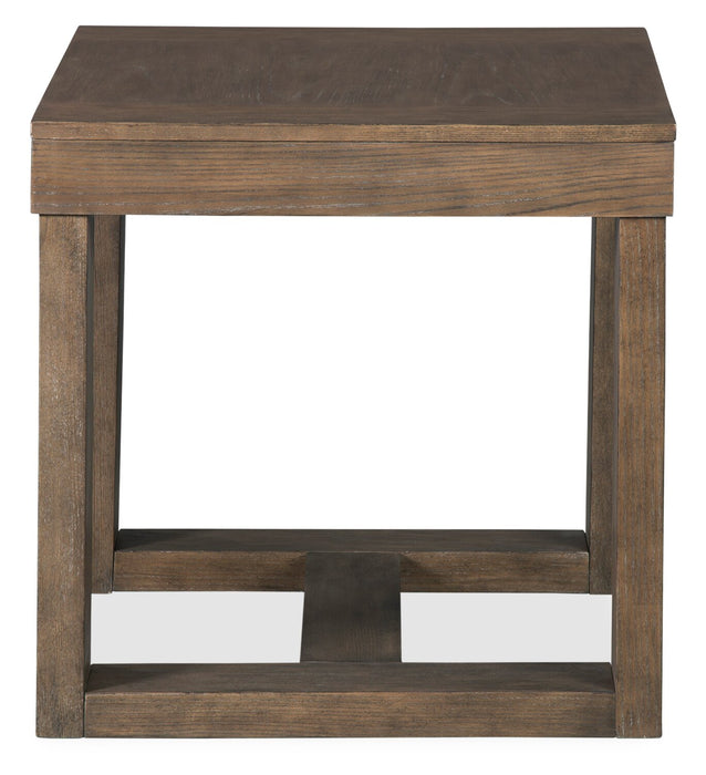 Jasper 24\" End Table - Grey Brown