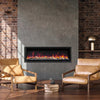 Ceres 65" Black Diamond Electric Fireplace – Black  | Foyer électrique Ceres de la collection Black Diamond de 65 po - noir  | CER65FIR