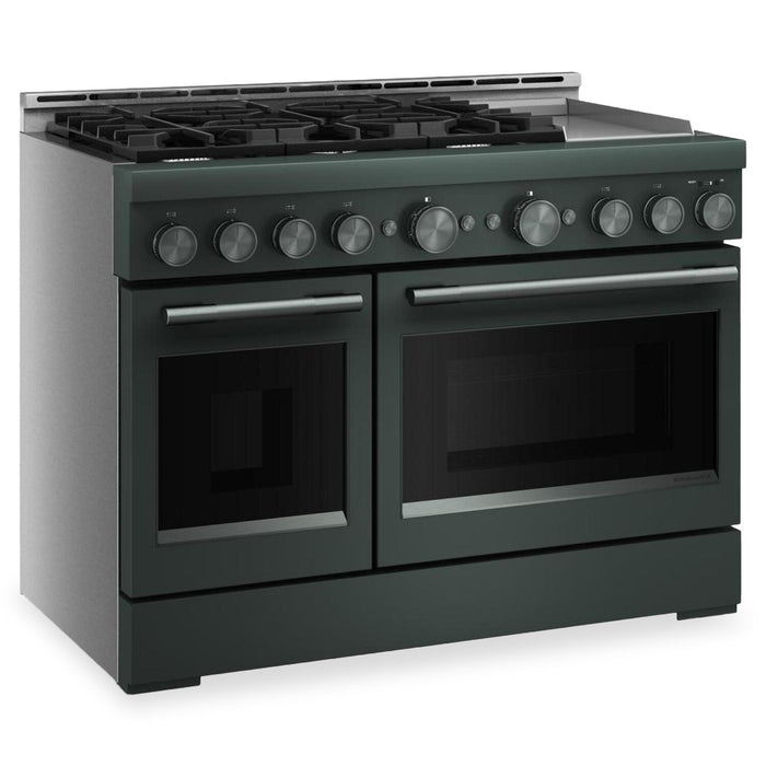 KitchenAid 6.3 Cu. Ft. 6 Burner Commercial-Style Gas Range – Juniper - KFGD948SJP