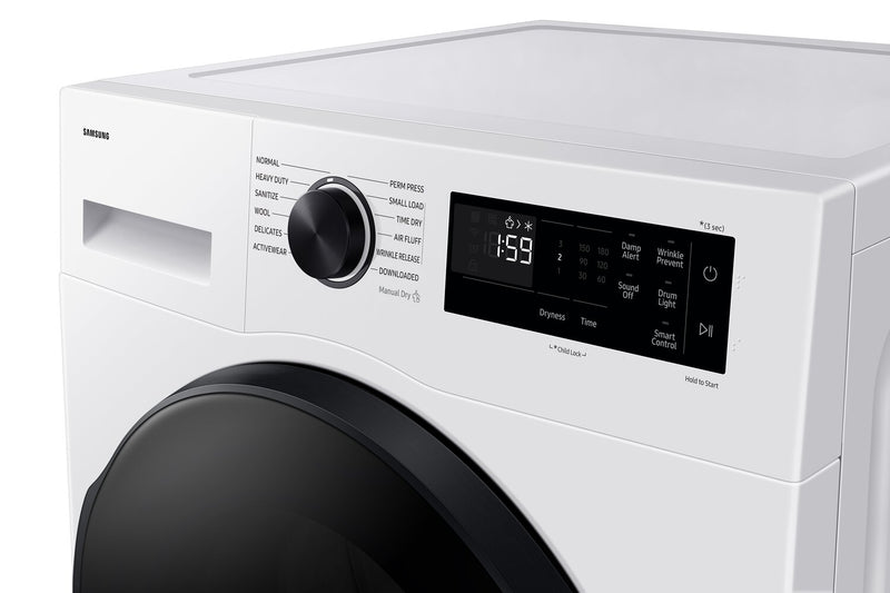 Samsung 4.0 Cu.Ft. Compact Electric Dryer with Heat Pump Drying - DV25FG50B0BEAC