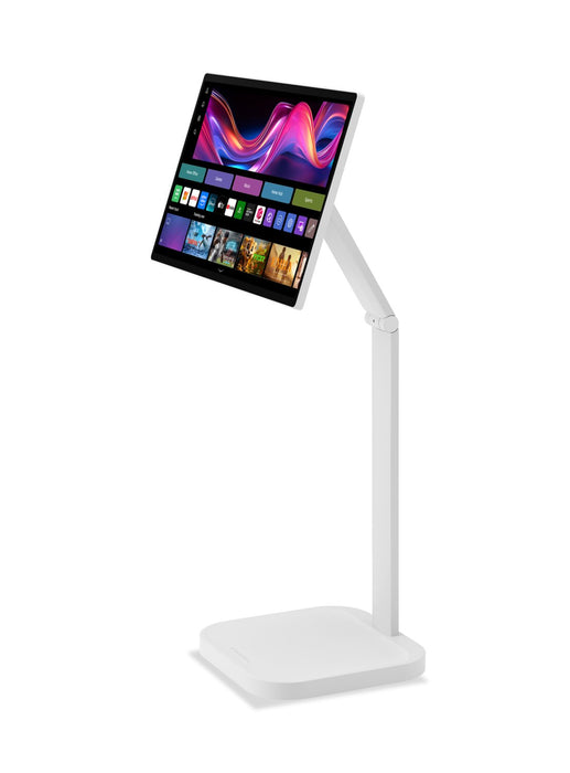 LG 32\" 4K UHD IPS Touchscreen Smart Monitor Swing with Rolling Stand (32U889SA-W.ACC)