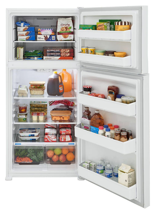 Frigidaire 30\" 20 Cu. Ft. Top Freezer Refrigerator – White - FFHT2022AW 