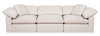 Eclipse Linen-Look Fabric Modular Sofa - Linen