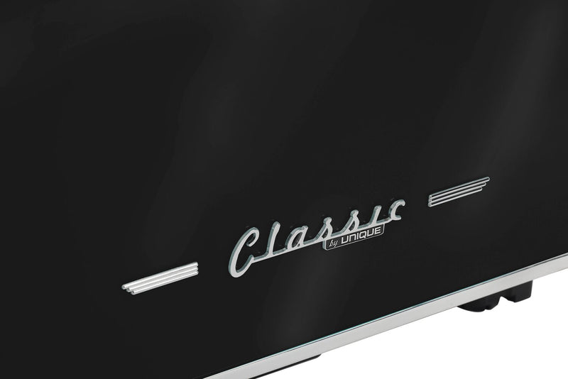 Classic Retro by Unique 24\" 45 dBA Top-Control Dishwasher - Midnight Black - UGP-24CR DW B