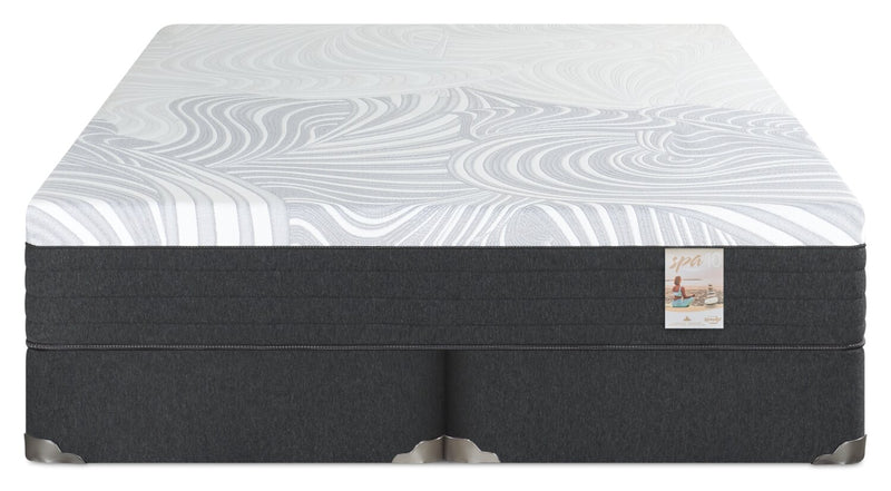 Springwall Spa 10 Firm Smooth Top King Mattress in a Box Set