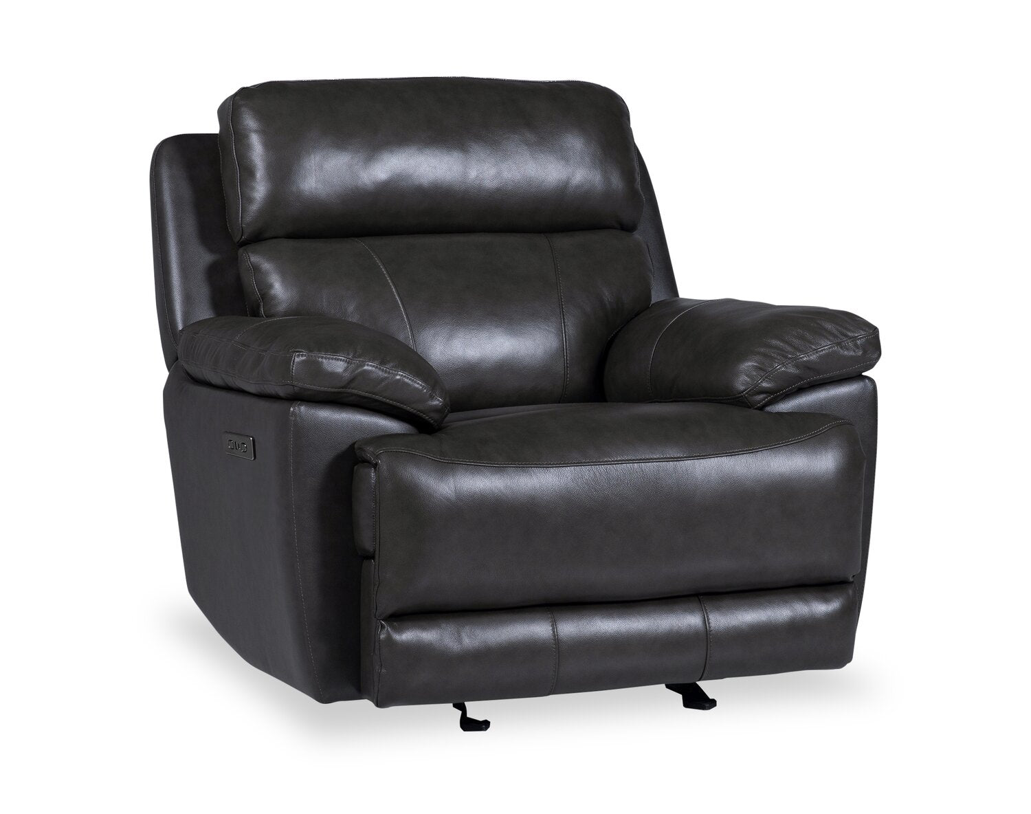 Sorrento 42 Genuine Leather Power Reclining Chair with USB Port The Brick
