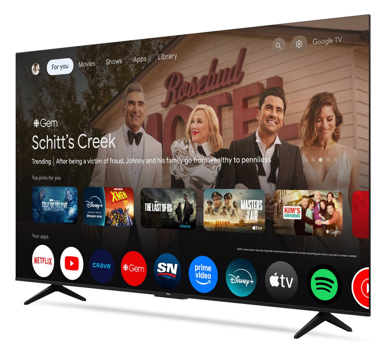 TCL 75\" S41K 4K UHD Google Smart TV