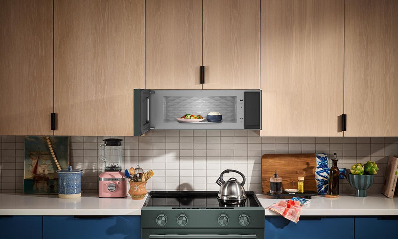 KitchenAid 1.1 Cu. Ft. Smart Low-Profile Over-the-Range Microwave - Juniper - YKMML550RJP