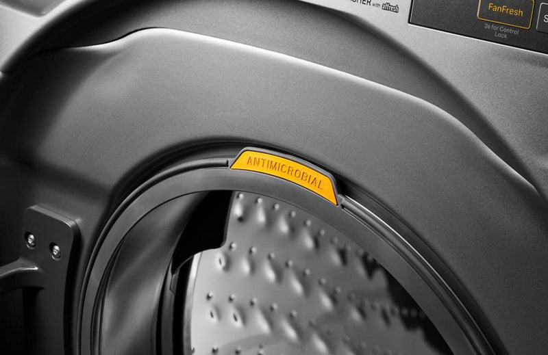 Whirlpool 5.2 Cu. Ft. Smart Front-Load Washer with FreshFlow™ Vent System - Radiant Silver - WFW5720RR