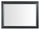 ["Casa Bedroom Dresser Mirror, Attachable, Wall Hanging, Wood - Black"]