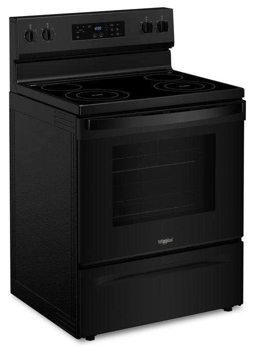 Whirlpool 5.3 Cu. Ft. Electric Range with Self-Clean - Black - YWFES3530RB