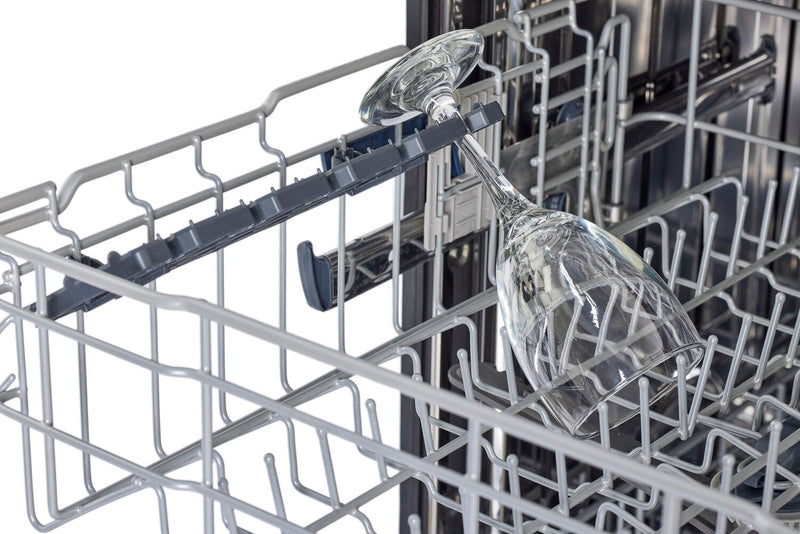 Classic Retro by Unique 24\" 45 dBA Top-Control Dishwasher - Midnight Black - UGP-24CR DW B