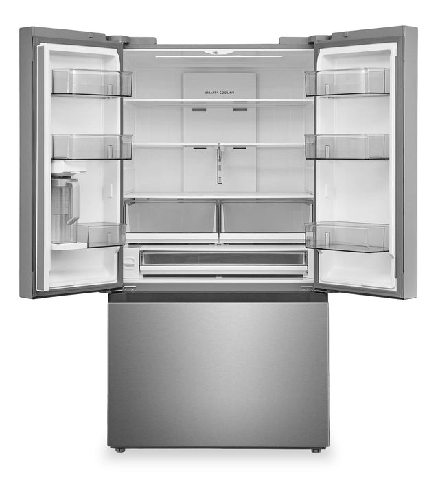 Midea 35.8\" 31.7 Cu. Ft. French-Door Refrigerator - Stainless Steel - MRF32I6BST