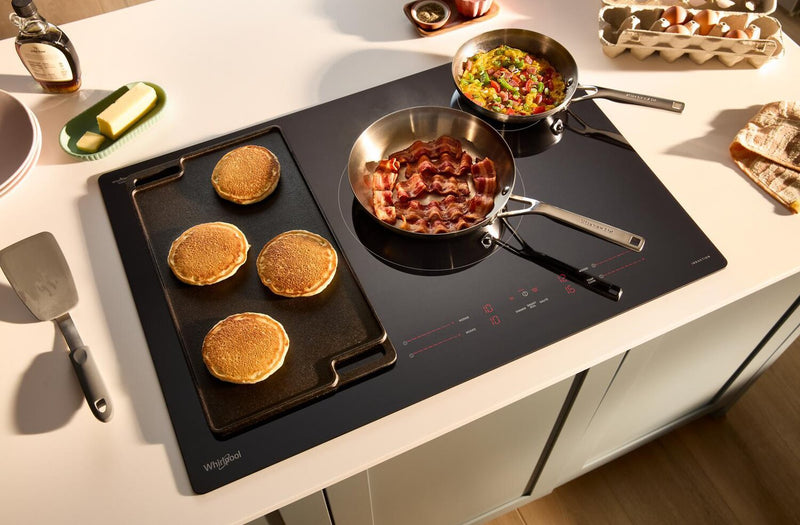 Whirlpool 36\" 5-Element Induction Cooktop - Stainless Steel - WCIT7536SS
