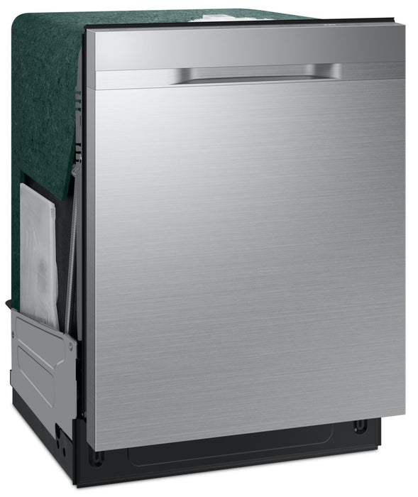 Samsung 24\" 48 dBA 5500 Series Top-Control Dishwasher with Third Rack - DW80DG5500SRAA