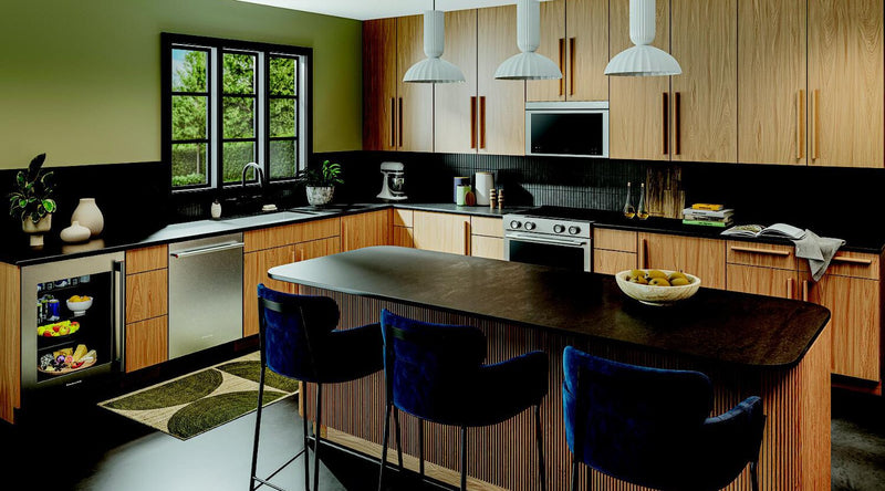 Kitchenaid 24\" 5.2 Cu. Ft. Undercounter Refrigerator with Glass Door - KURL324SSB