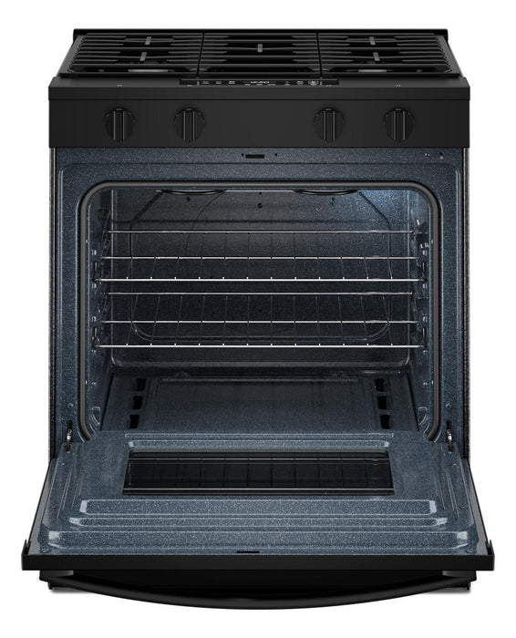 Whirlpool 30\" 5 Cu. Ft. Smart Gas Range - Black - WSGS3330TB