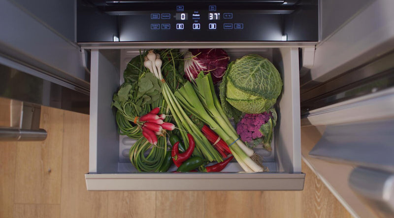 Kitchenaid 42\" 25.5 Cu. Ft. Built-In Side-by-Side Refrigerator with Platinum Interior – Juniper - KBSN742SJP 