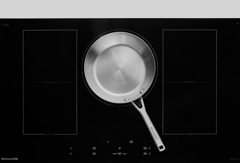 KitchenAid 36\" 5-Element Induction Cooktop - Stainless Steel - KCIT736SBL