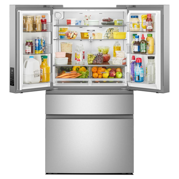 Whirlpool 36\" 30 Cu. Ft. French Door Refrigerator – Fingerprint Resistant Stainless Steel - WRMF3336SZ