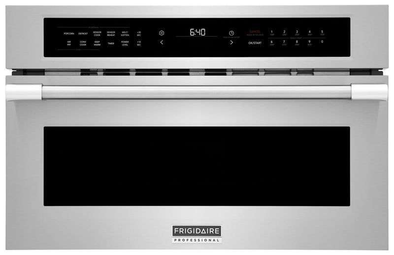 Frigidaire 30\" Built-In Convection Microwave Oven with Air Fry - PMBD3081BF