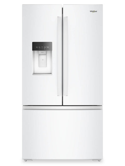 Whirlpool 36" 23.4 Cu. Ft. French Door Refrigerator - White - WRFC5036RW | Réfrigérateur Whirlpool de 36 po et de 23,4 pi3 à portes françaises - blanc - WRFC5036RW