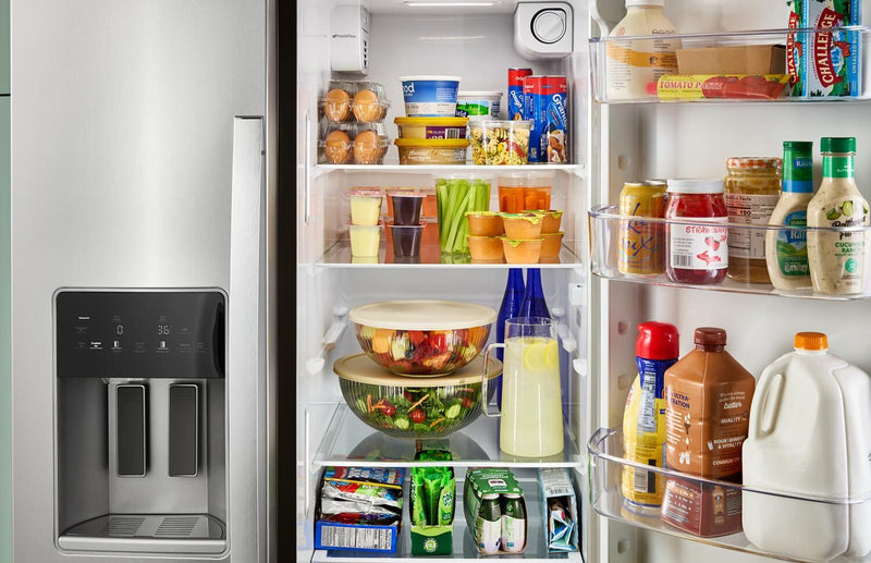 Whirlpool 36\" 21 Cu. Ft. Side-by-Side Refrigerator - Fingerprint-Resistant Stainless - WRSC5536RZ