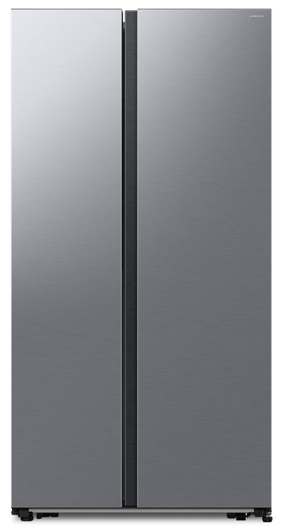 Samsung 36" 20.5 Cu. Ft. Counter-Depth Side by Side Refrigerator with SpaceMax Technology - RS20DG4000M9AA | Réfrigérateur Samsung de 20,5 pi3 et 36 po de profondeur comptoir à compartiments juxtaposés avec technologie SpaceMax - RS20DG4000M9AA