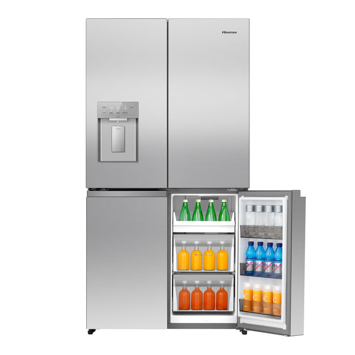 Hisense 36\" 22.5 Cu. Ft. Couter-Depth French 4-Door Refrigerator - Stainless Steel - RQ23G4FSEI