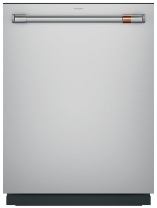 Café 24\" 44 dBA Smart Top-Control CustomFit Dishwasher with Third Rack - Stainless Steel - CDT858P2VS1