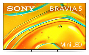 SONY 75 Bravia 5 Mini-LED 4K UHD Smart Google TV (8335309) - 2025 Model