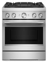 KitchenAid 4.1 Cu. Ft. Dual Fuel Range with No Preheat Air Fry Mode – Stainless Steel - KFDS930SSS\t
